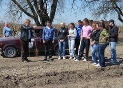 Закладання нового саду в Уманському НУС